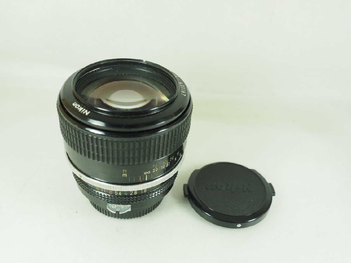 ファッション通販】 B306260良品☆ニコン (非Ai) F1.8 85mm NIKKOR