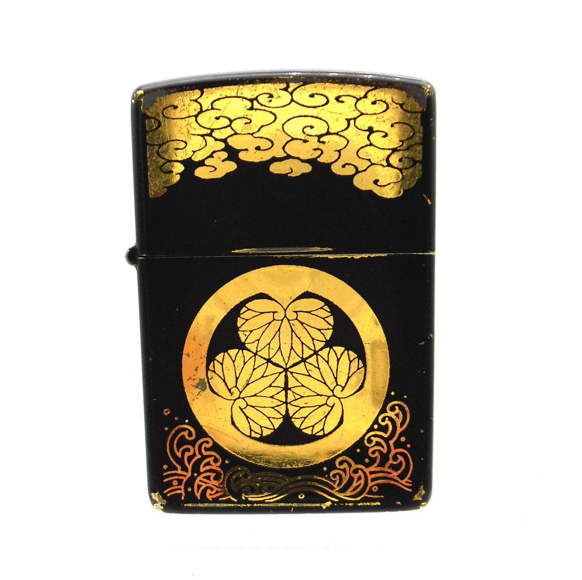 90's ビンテージ ZIPPO ジッポー 1996年製 印籠型 水戸黄門 葵の紋