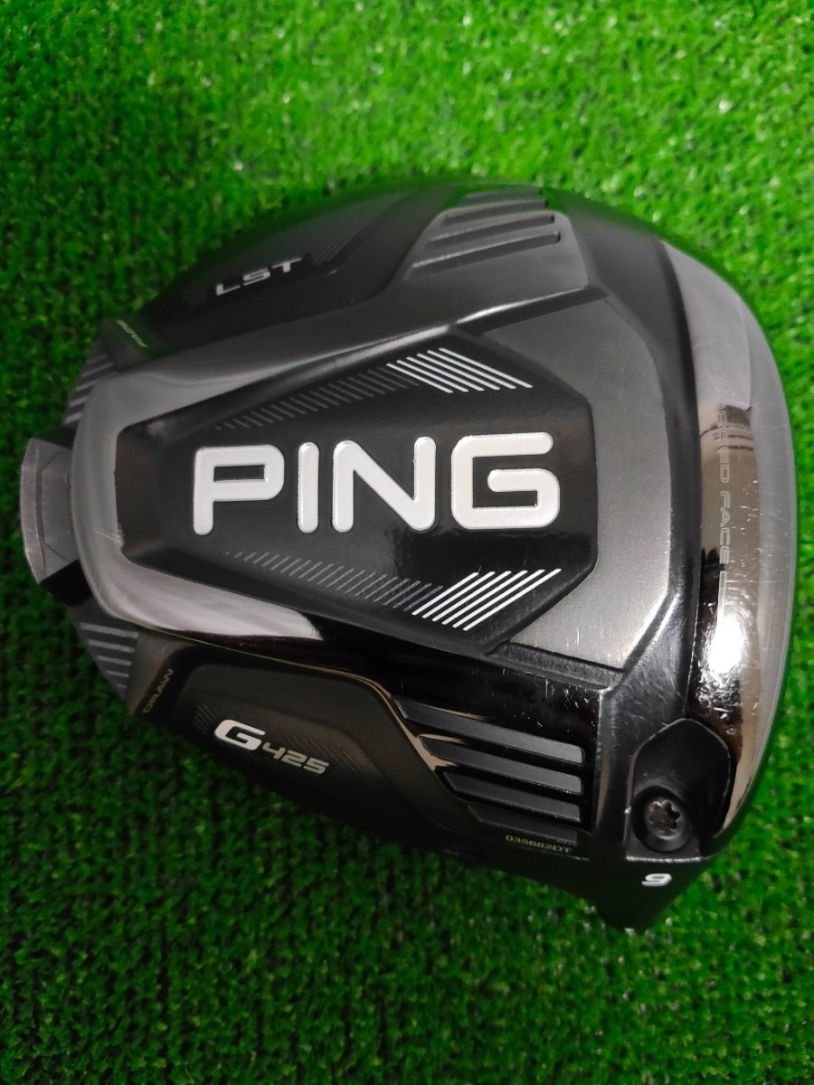 PING ピン G425LST ドライバー 9 0° 9 0度 ヘッド単品 ヘッドカバー付