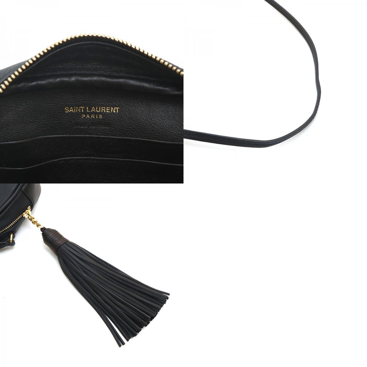サンローランパリ SAINT LAURENT PARIS ショルダーバッグ YSL フリンジ