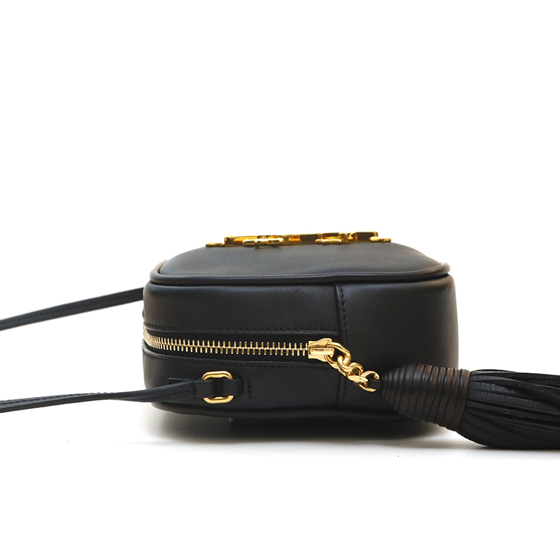 サンローランパリ SAINT LAURENT PARIS ショルダーバッグ YSL フリンジ