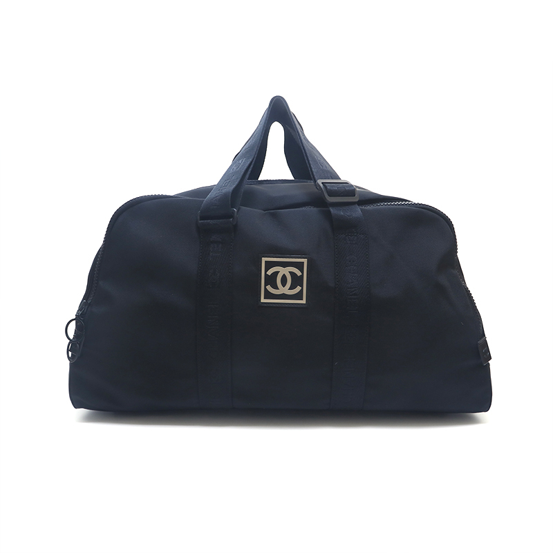 まとめ買い】 シャネル CHANEL ブラック ハンド ナイロン スポーツ