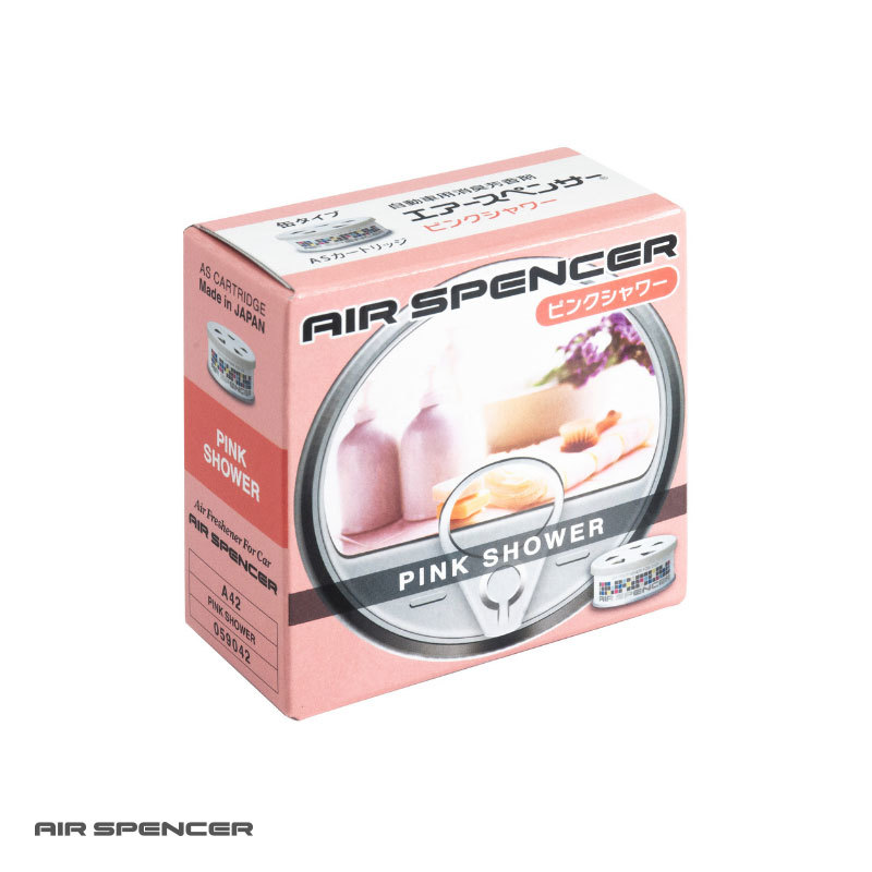 芳香剤 エアースペンサー ピンクシャワー 置き型 車内 エレガントでやさしいフローラルの香り 栄光社 A42_画像1