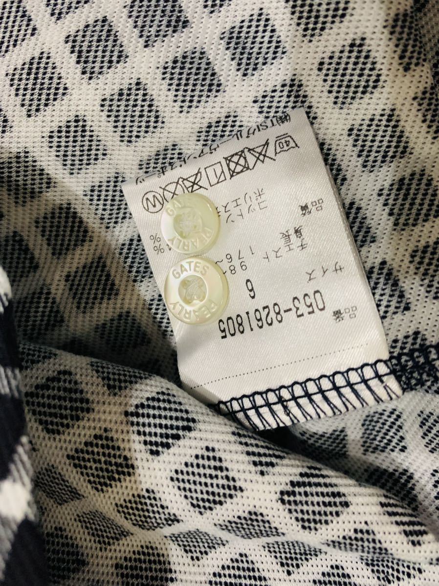 未使用品!】PEARLY GATES パーリーゲイツ 長袖 ポロシャツ チェック 6
