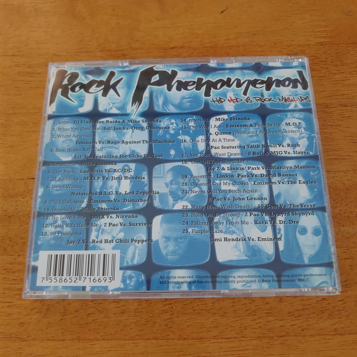 DJ Vlad & Roc Raida / Rock Phenomenon Hosted by Mike Shinoda リンキン・パーク マイク・シノダ 輸入盤 【CD】_画像2