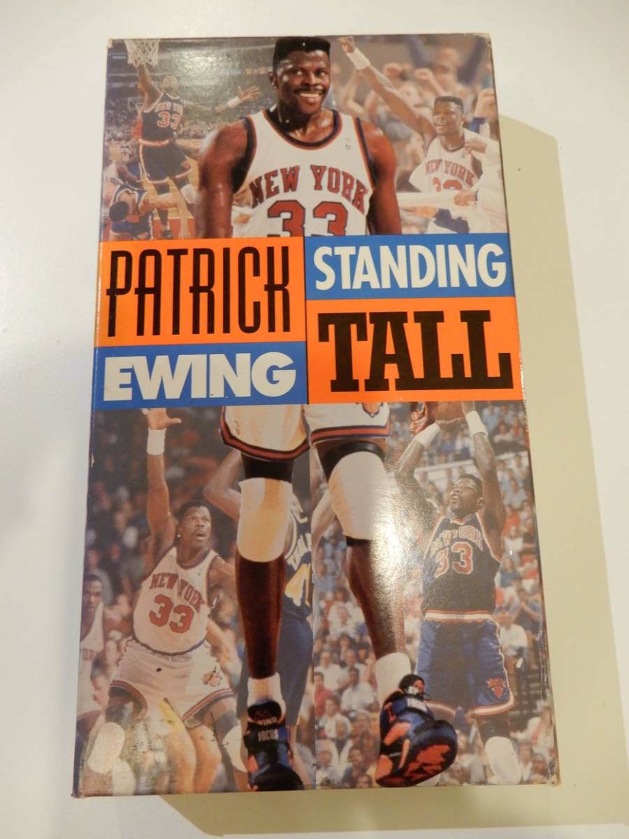 VHSビデオ】パトリック・ユーイング「Patrick Ewing / Standing Tall」ニューヨーク・ニックス、NBA、バスケットボールの画像1