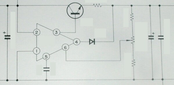 【kencraft/TF-1515用保守部品】電源レギュレータ用IC　モトローラ MFC6033A_画像2