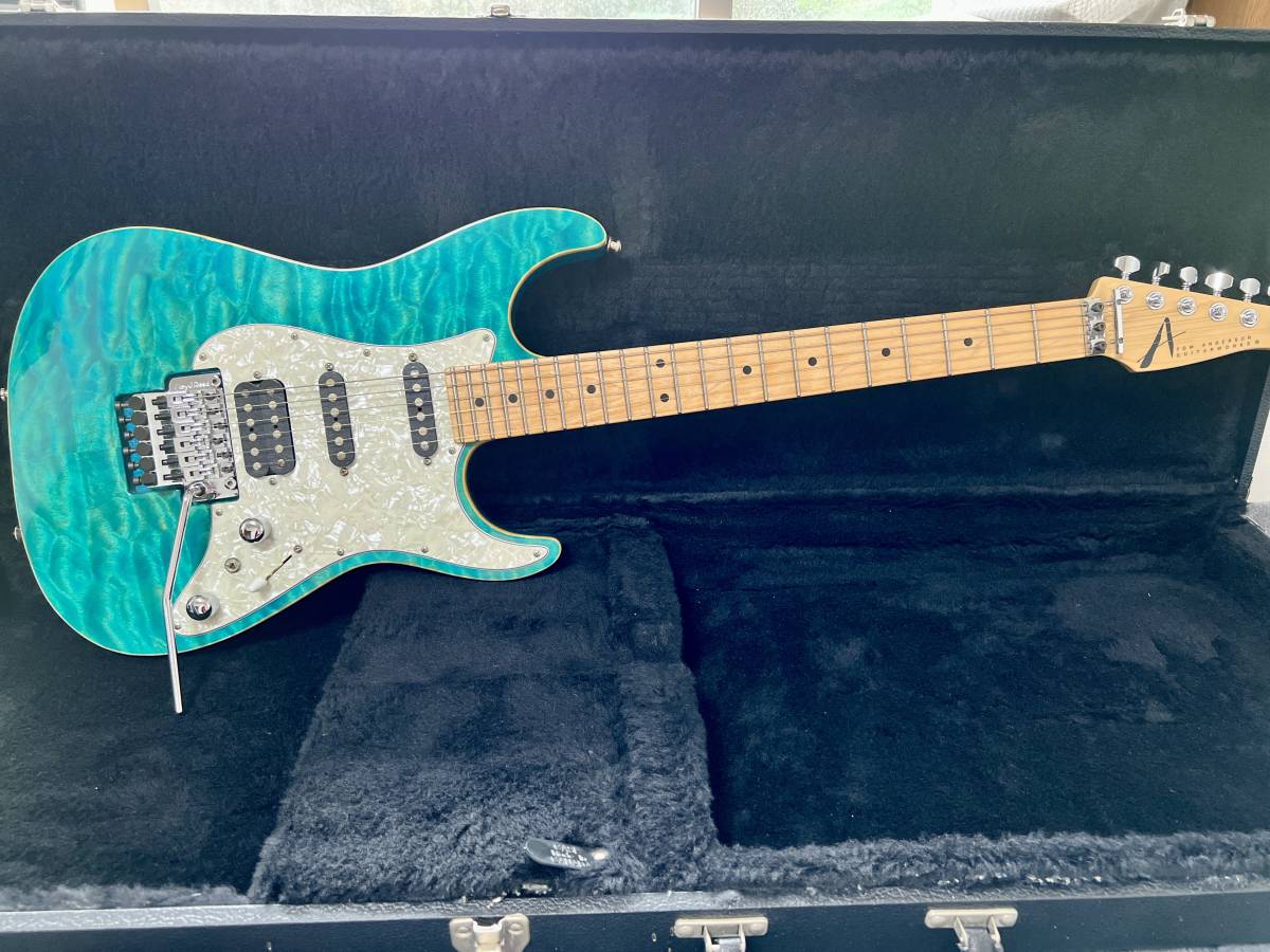 Tom Anderson Drop Top Classic Bora Bora Blue 美品 トムアンダーソン