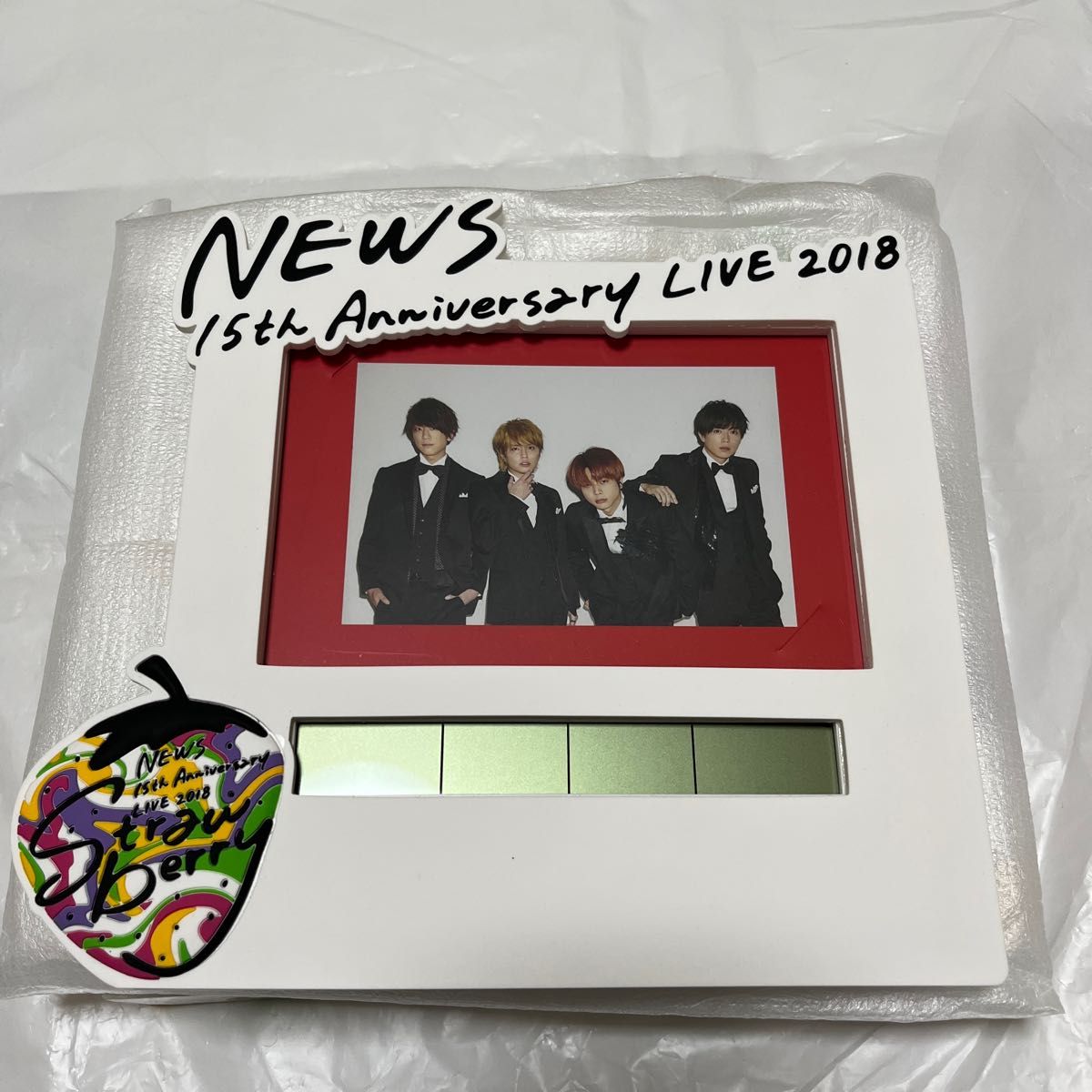 NEWS15th Anniversary Clock Anniversary LIVE 2018 Strawberry 公式グッズ