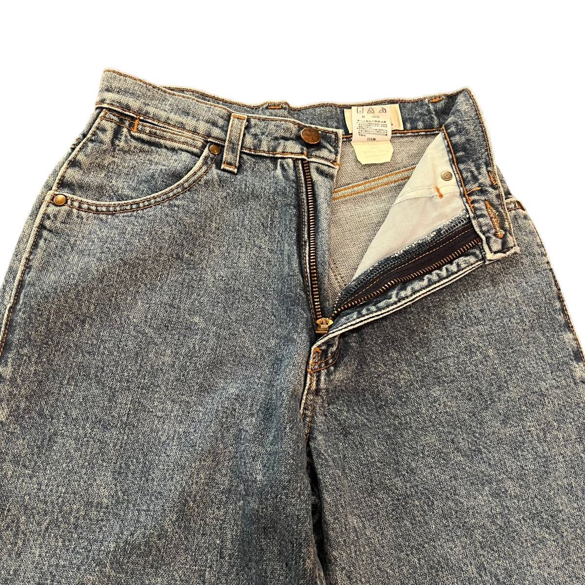 Wrangler Wrangler Denim pants jeans blue lady's W61 size [AY1168]