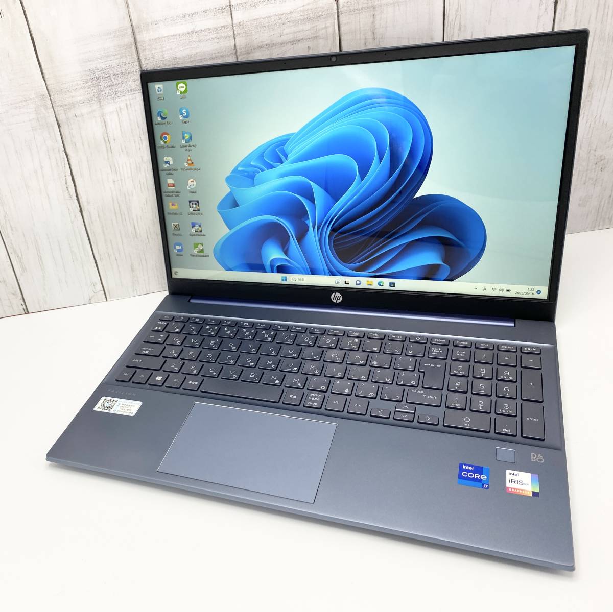 【最新OS Windows11】SSD1TB メモリ16GB HP ノートPC Pavilion Laptop 15-eg0xxx 第11世代Core i7-1165G7 Office Webカメラ Bluetooth