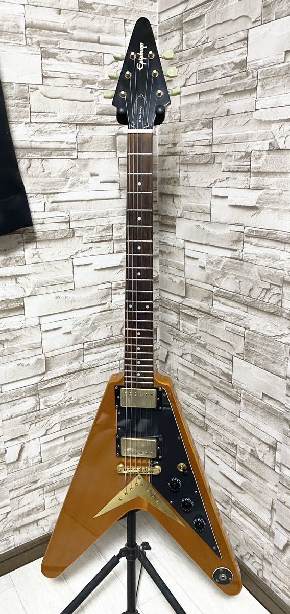 Epiphone 1958 Korina Flying-V コリーナ フライングV 98年製 調整済み エピフォンビンテージ エレキギター