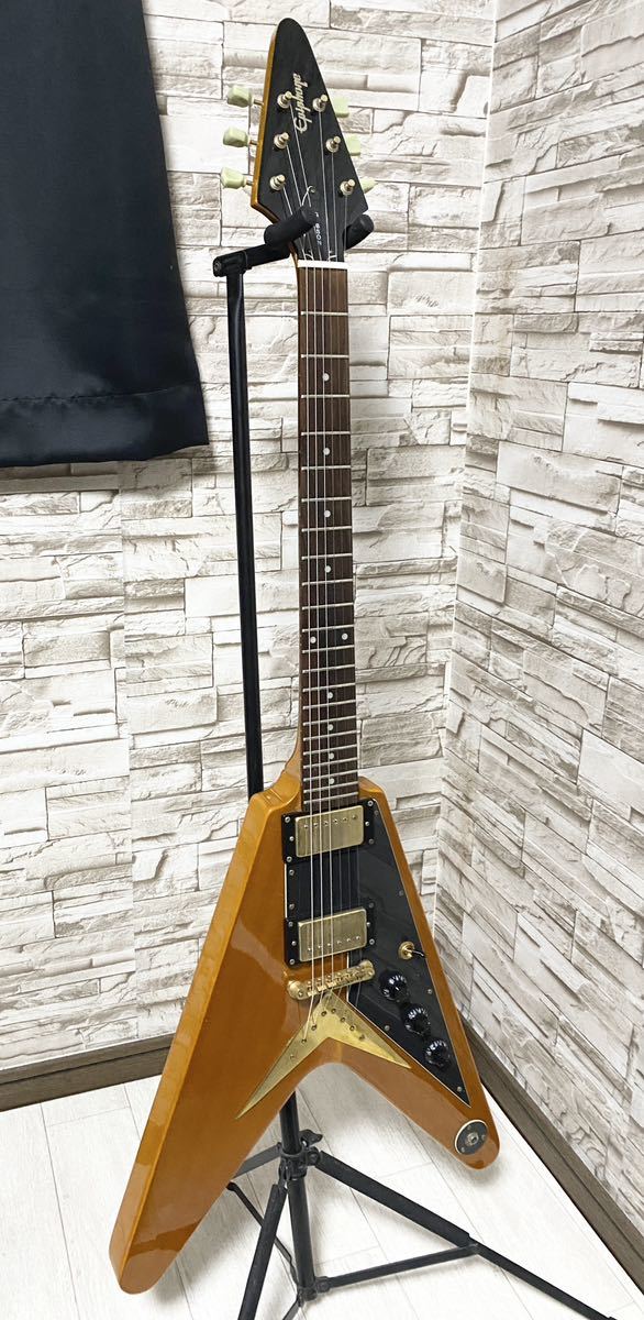 Epiphone 1958 Korina Flying-V コリーナ フライングV 98年製 調整済み