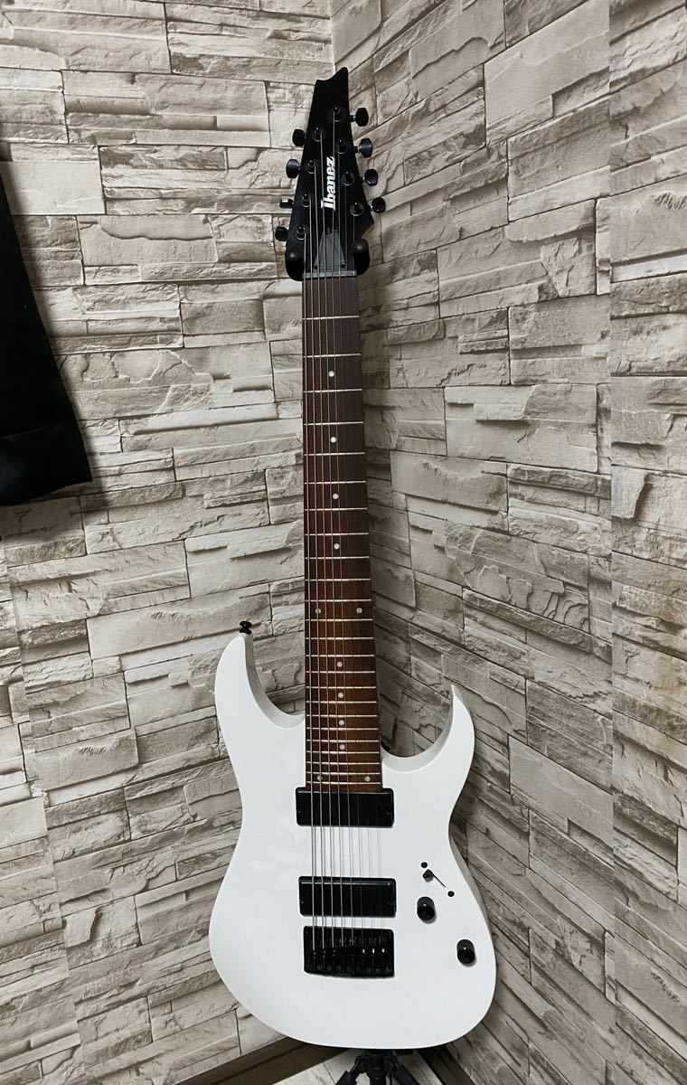 Ibanez ( アイバニーズ ) RG8-WH　8弦ギター エレキギター_画像1