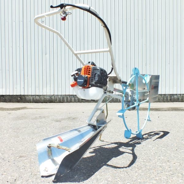新作限定品 ヤフオク! 5 共立 水田 溝切り機 混合油 みぞ
