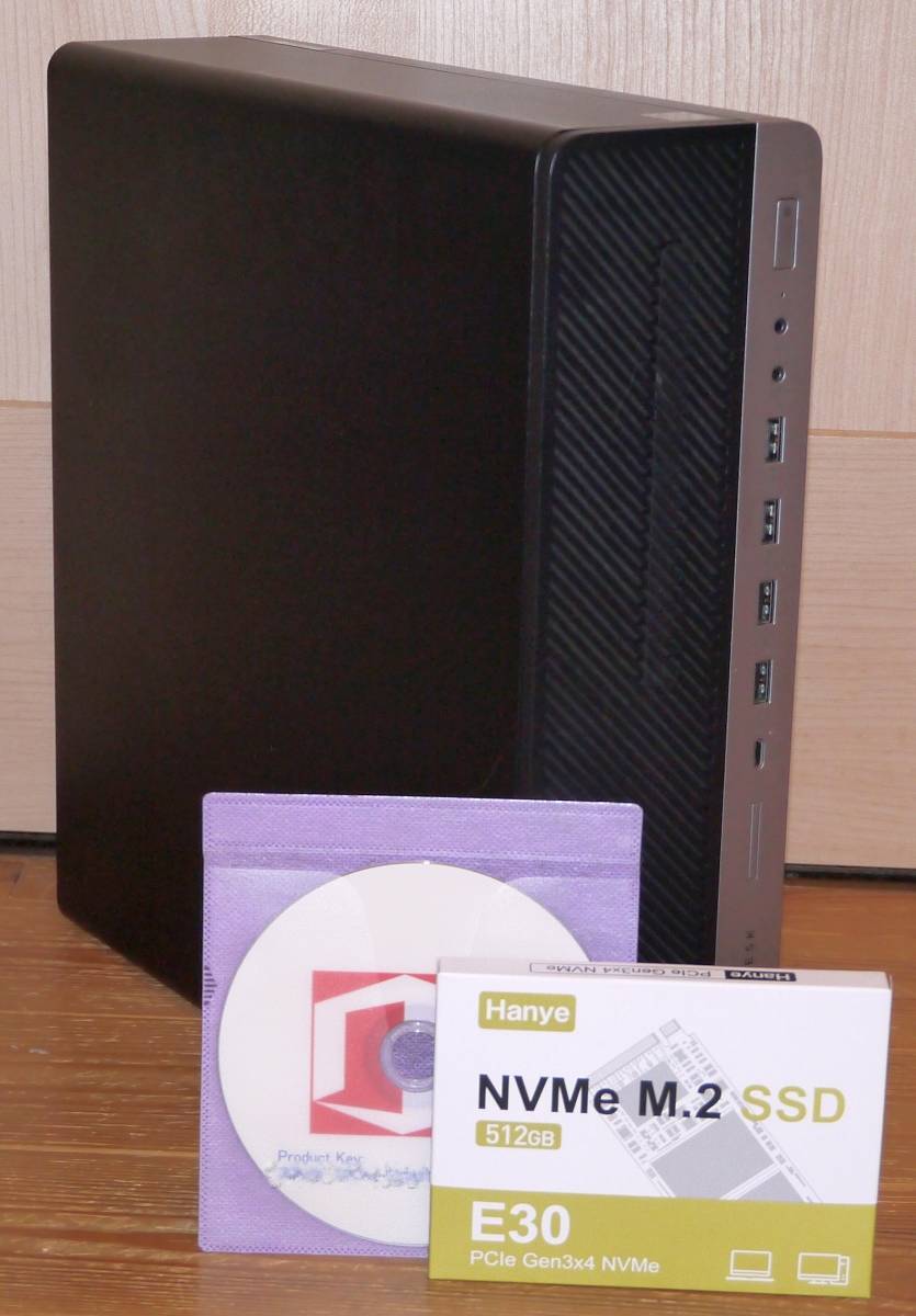 爆速極美品Office2021付きHP EliteDesk 800 G3 SFF Core i7 7700