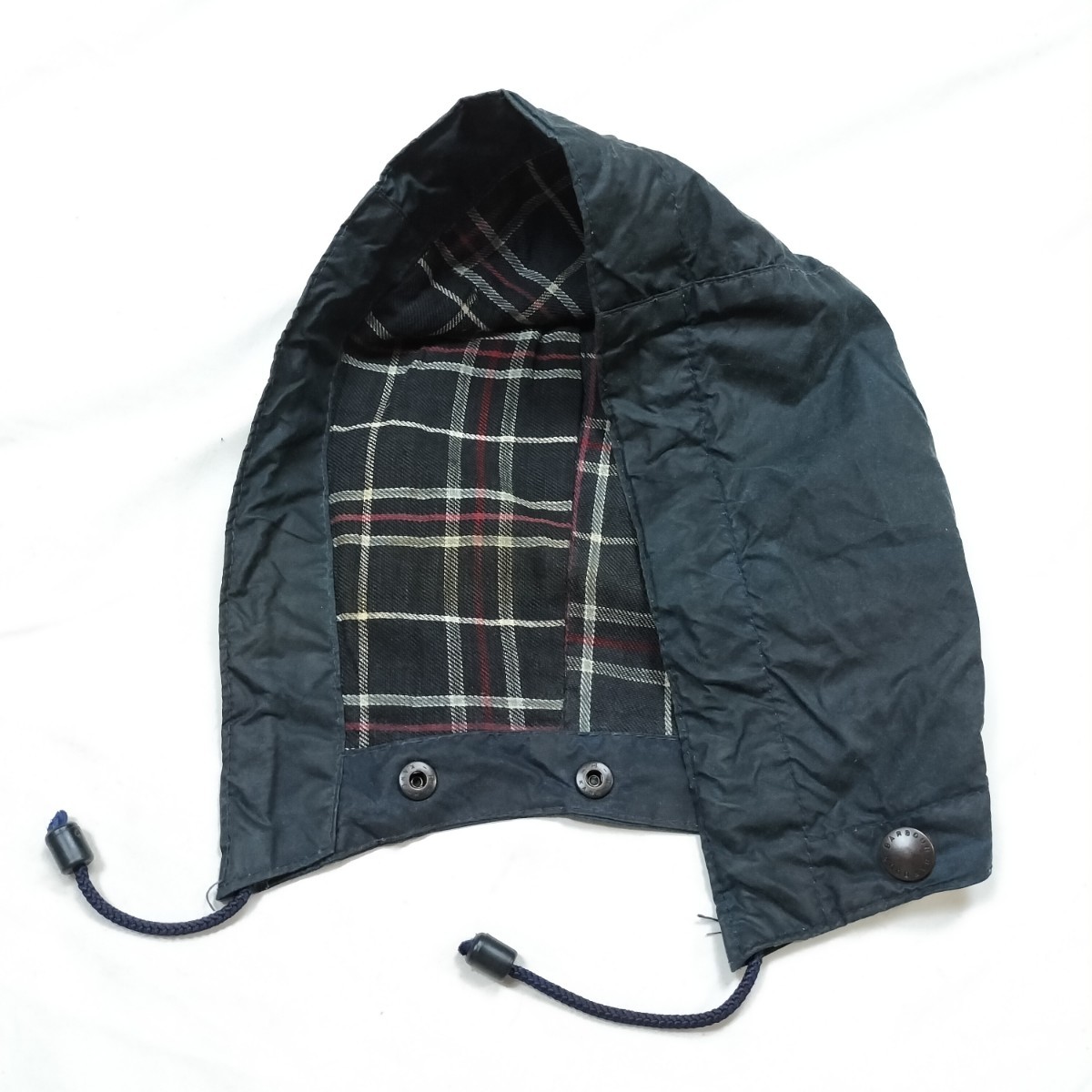 80s Barbour　2crest フード ターコイズ　ネイビー　bedale beaufort border　ビデイル　ビューフォート　ボーダー_画像1