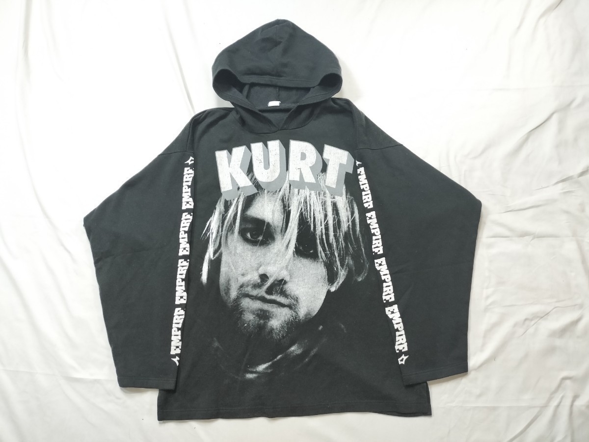 ユーロ 90s◇Nirvana kart cobain XXL ビンテージ ニルバーナ カート