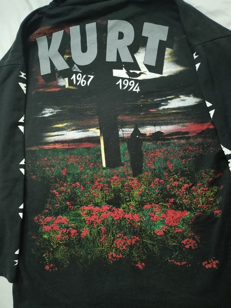 ユーロ 90s◇Nirvana kart cobain XXL ビンテージ ニルバーナ カート