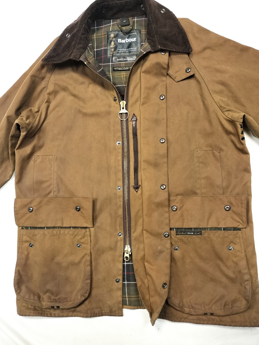 00s Barbour moorland c42 美品 バブアー ムーアランド ヘビーウェイト 