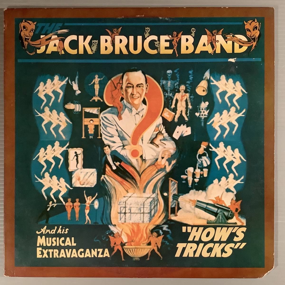 LP(米盤)●ジャック・ブルース JACK BRUCE BAND／HOW'S TRICKS●_画像1