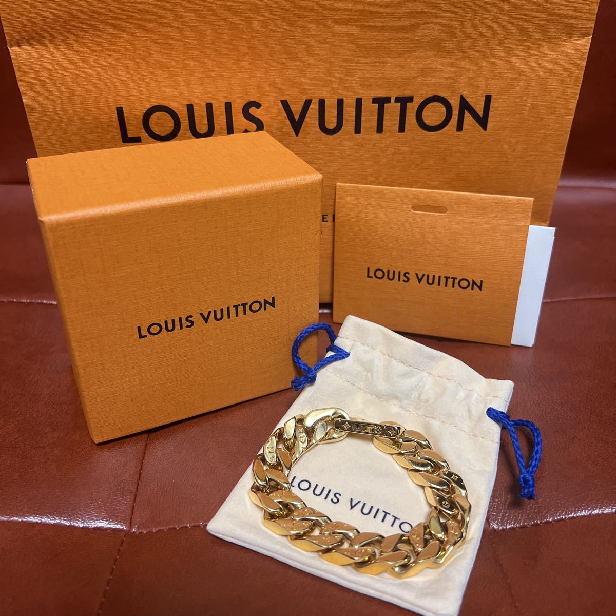 LOUIS VUITTON ブラスレ・チェーンリンクス M00305 M ルイヴィトン