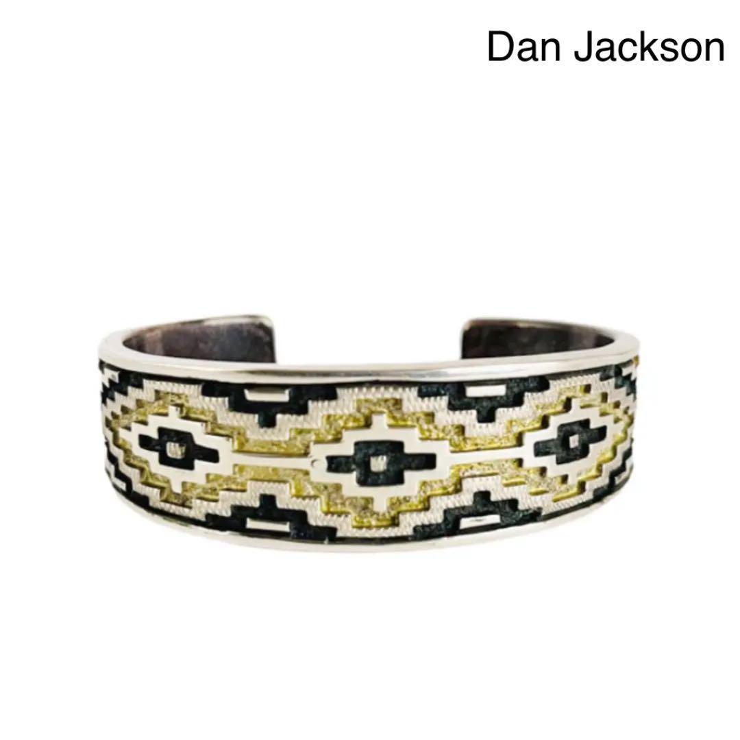 Dan Jackson ダンジャクソン オーバーレイ ナバホラグバングル ブレス