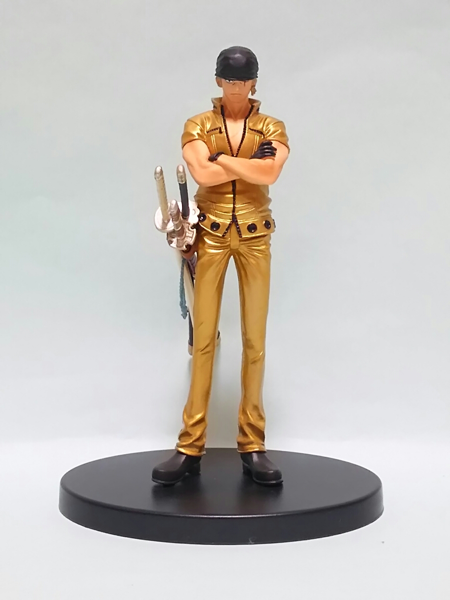 NAMCO限量版海賊王THE GRANDLINE MEN FILM GOLD特別Roronoa Zoro Gran Men 原文:ナムコ限定 ワンピース THE GRANDLINE MEN FILM GOLD SPECIAL ロロノア・ゾロ グラメン