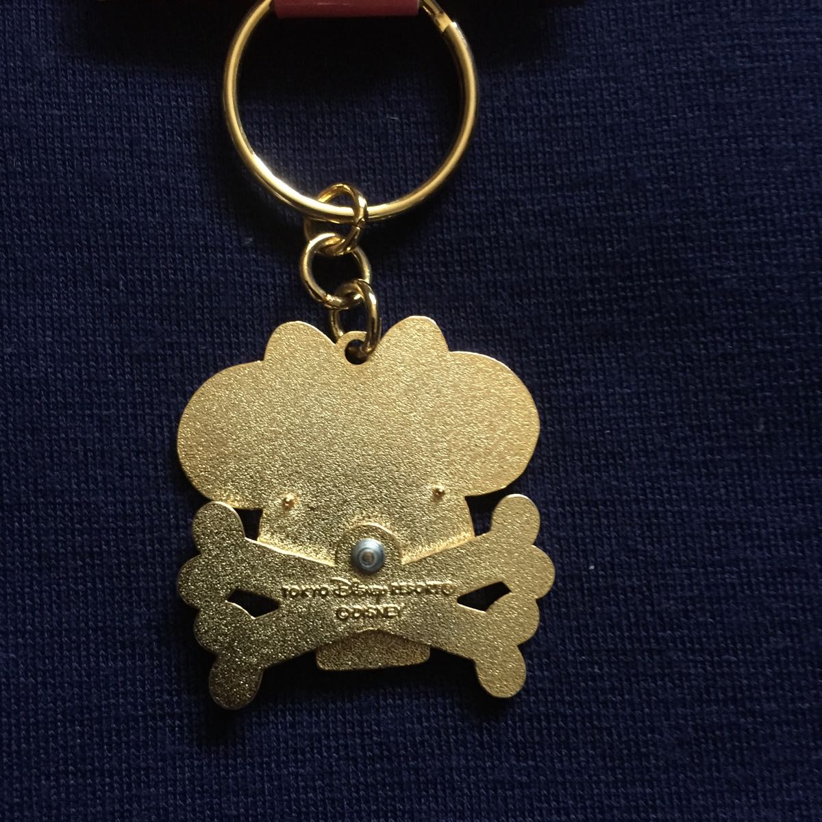 TDR * Minnie Mouse Skull * key holder & mobile telephone seal set 