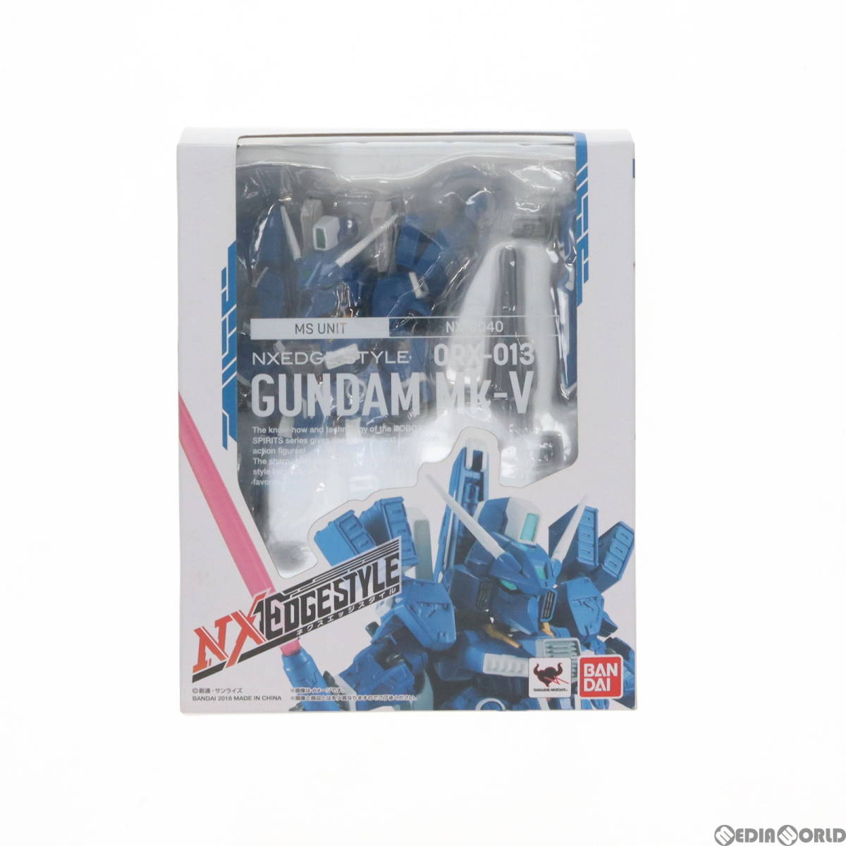 【中古】[FIG]NXEDGE STYLE [MS UNIT] ガンダムMk-V ガンダム・センチネル 完成品 可動フィギュア バンダイ(61066906)_画像2