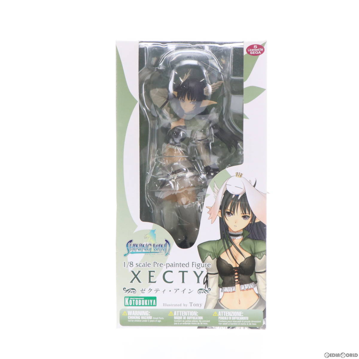 【中古】[FIG]ゼクティ・アイン シャイニング・ウィンド 1/8 完成品 フィギュア(PP175) コトブキヤ(61069603)_画像1