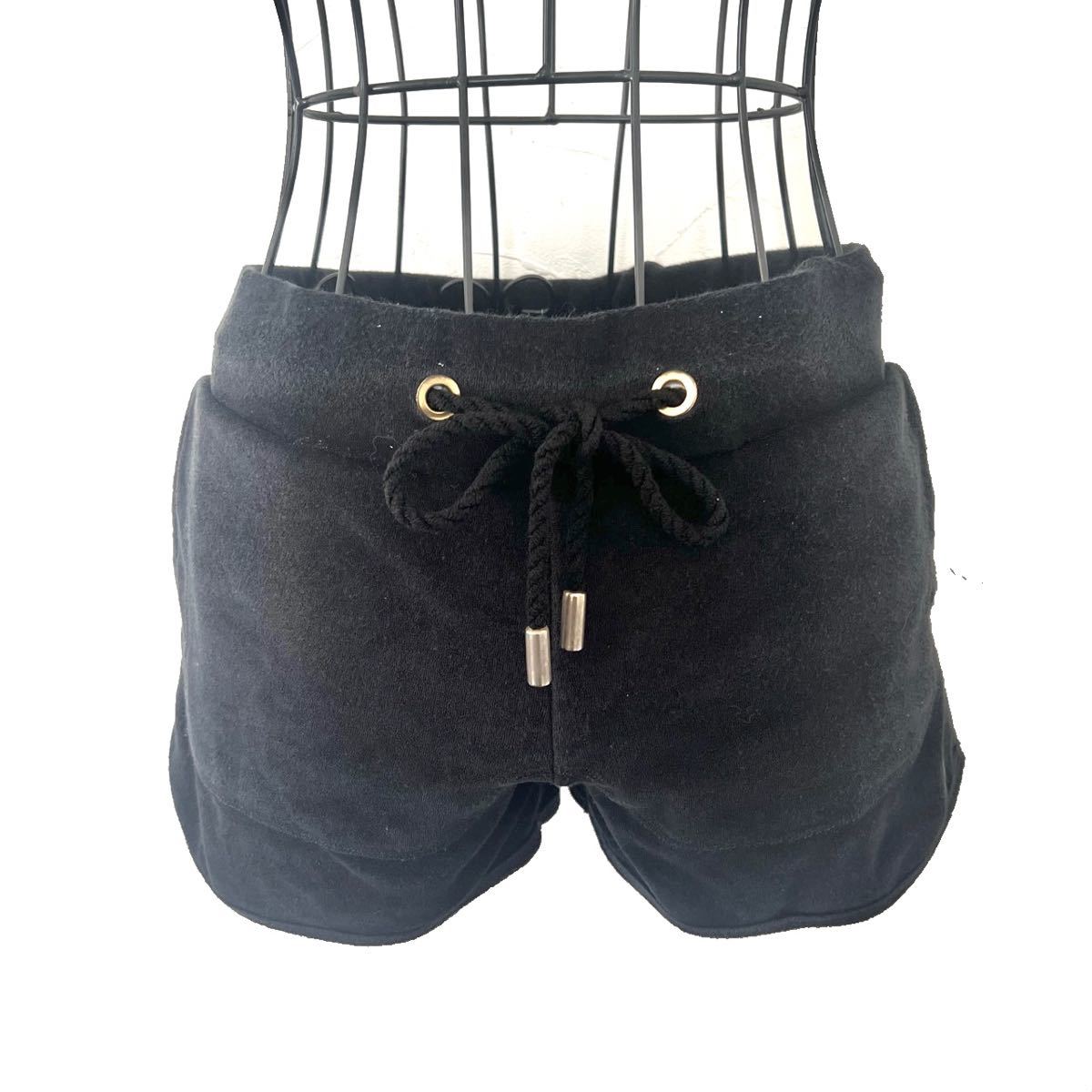 MARK&LONA ハーフパンツ ブラック L 送料無料 ショートパンツ | www