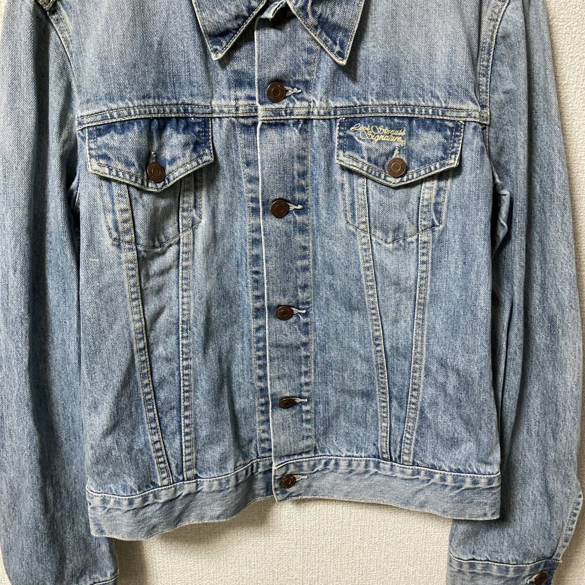 リーバイス デニムジャケット レディースMサイズ ブルー Gジャン Levi Strauss & Co._画像5