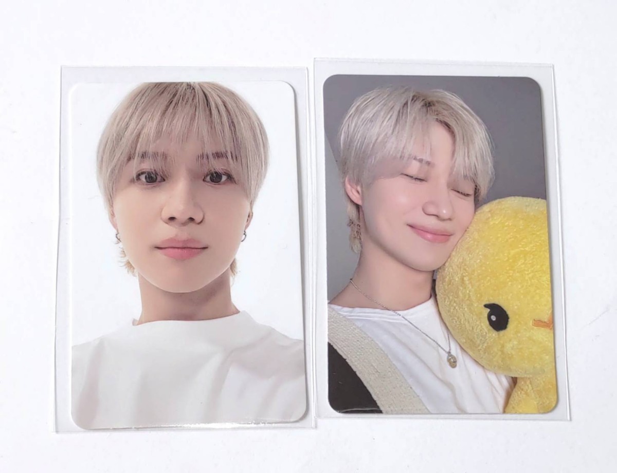 ★テミン トレカ 2種セット SHINee THE MOMENT OF Shine 15周年 ポップアップ 購入特典 非売品 TAEMIN POPUP_画像1