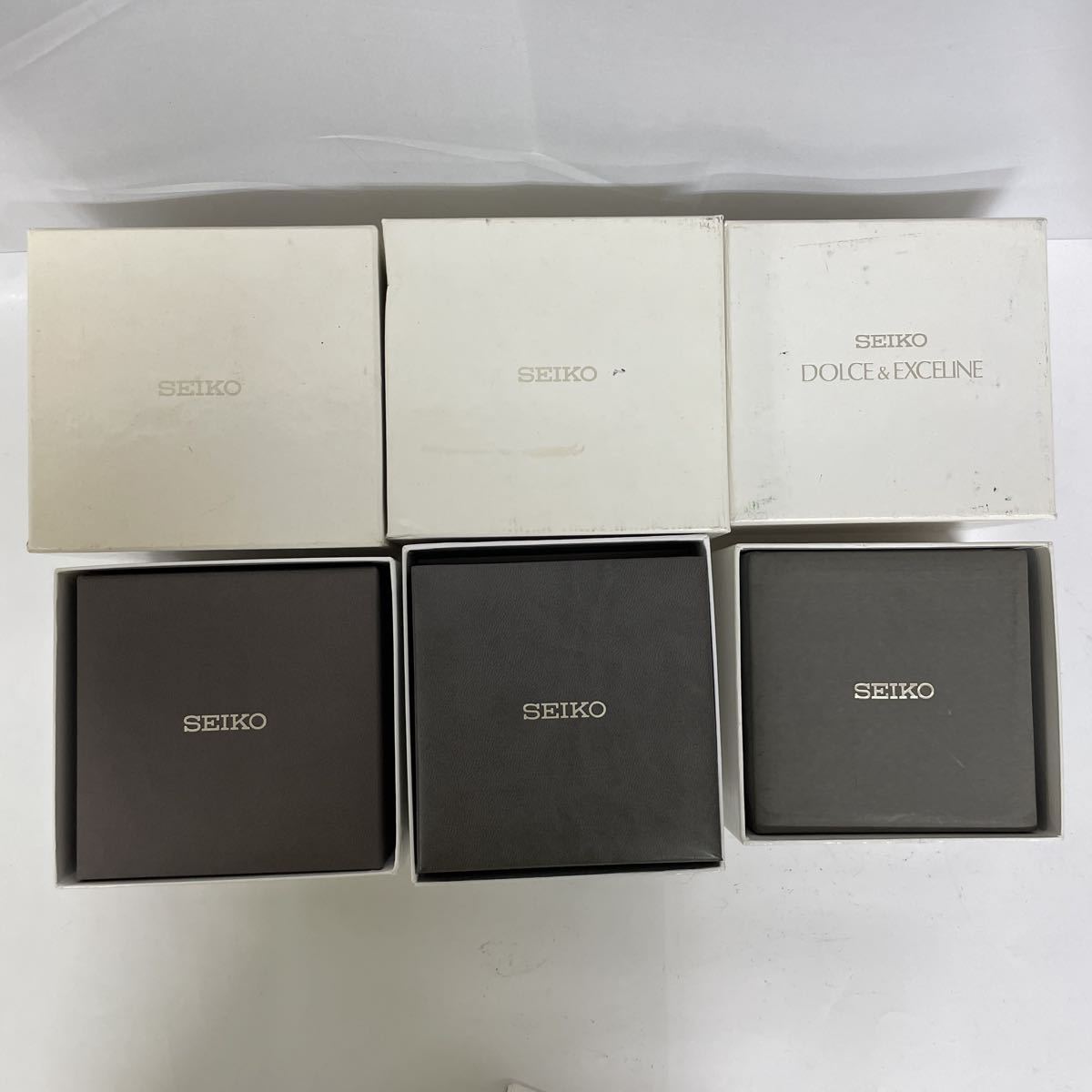 SEIKO Seiko кейс для часов пустой коробка для часов место хранения коробка BOX кейс 9 шт. комплект 