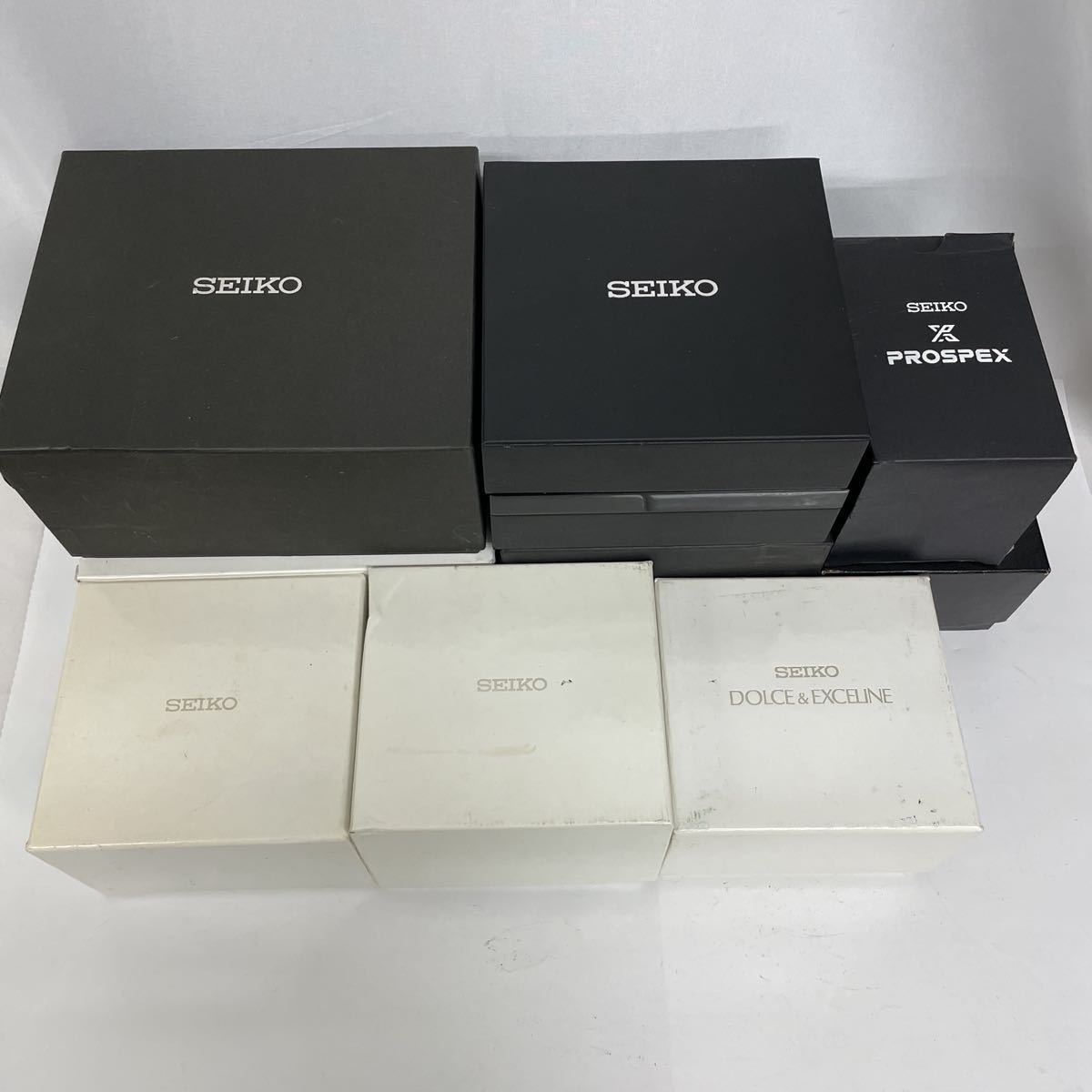 SEIKO Seiko кейс для часов пустой коробка для часов место хранения коробка BOX кейс 9 шт. комплект 