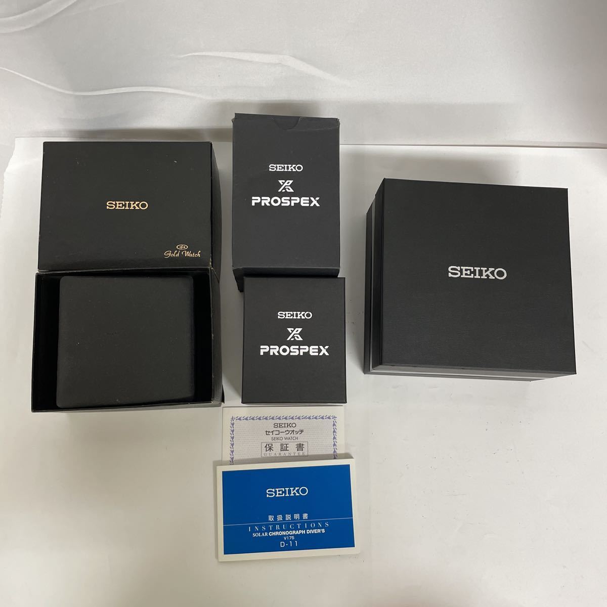 SEIKO Seiko кейс для часов пустой коробка для часов место хранения коробка BOX кейс 9 шт. комплект 