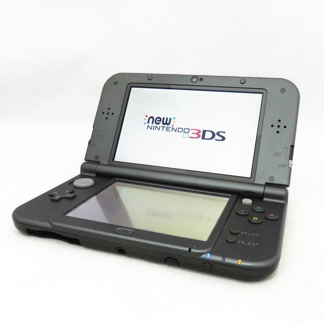 ☆動作確認済☆超良品☆ New ニンテンドー3DS メタリックブラック 初期