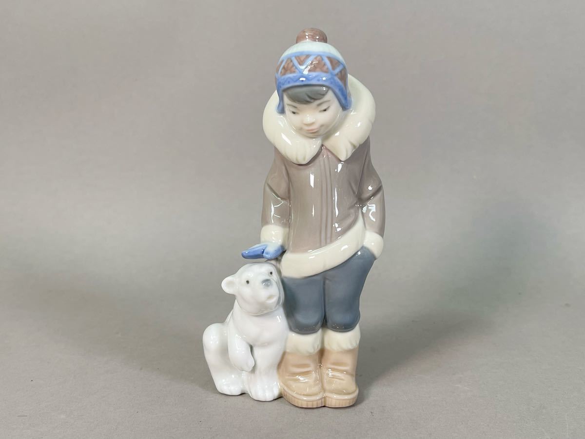 っぱり リヤドロ LLADRO 5238 小熊とエスキモー BUxLT-m49956735082 う