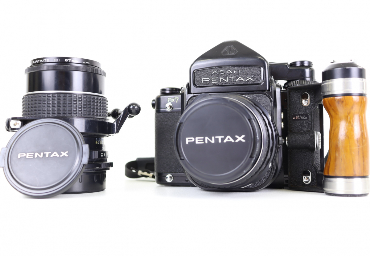 ASAHI PENTAX 6×7 ペンタックス 中判フィルムカメラ タクマー レンズ