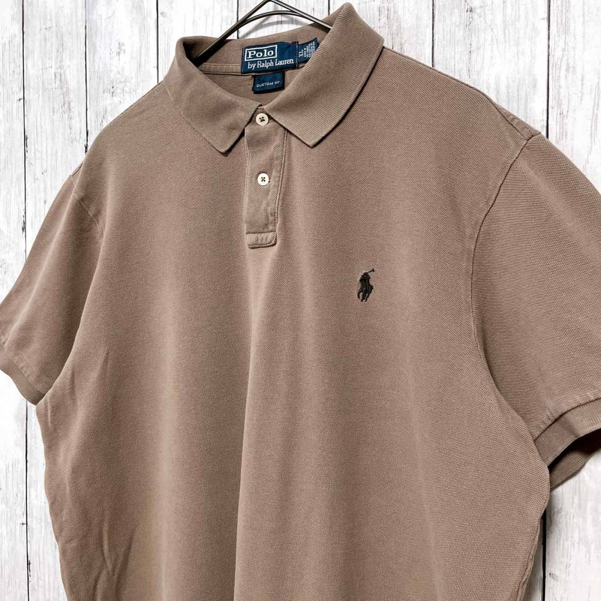 ラルフローレン Ralph Lauren 半袖ポロシャツ メンズ ワンポイント コットン100% XLサイズ 3‐457