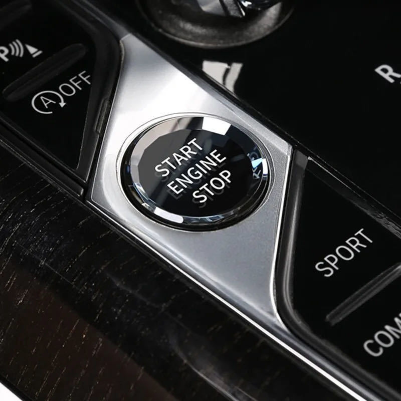 BMW クリスタル エンジンスターター スイッチ 交換式 i4 G26 eDrive40 M50 Mスポーツ バイキス i4シリーズ デザイン性UP_画像2