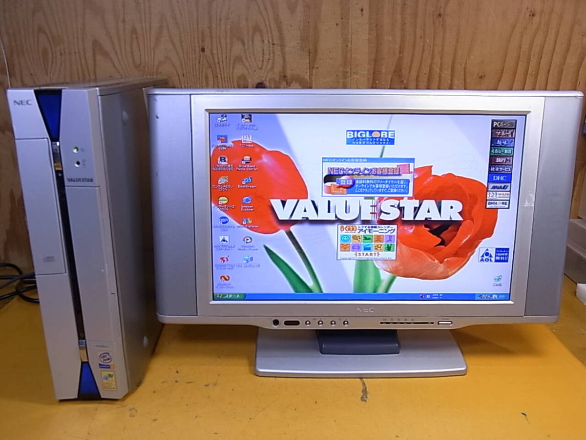 うのにもお得な NEC ジャンク品 PC-VC1000J8FD VALUESTAR モニタ