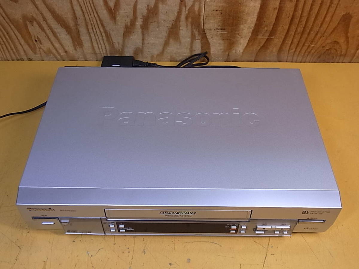 □V/801☆パナソニック Panasonic☆S-VHSビデオデッキ☆リモコン付き☆NV-SVN300☆動作OK □V/801☆パナソニック Panasonic☆S-VHSビデオデッキ☆リモコン付き☆NV-SVN300☆動作OK