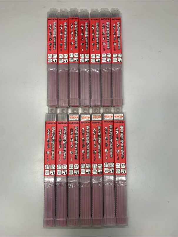 格安即決 新品 低電圧軟鋼用溶接棒3.2φ*300mm 238本 7kg A2934A08 消耗品 格安即決 新品 低電圧軟鋼用溶接棒3.2φ*300mm 238本 7kg A2934A08 消耗品