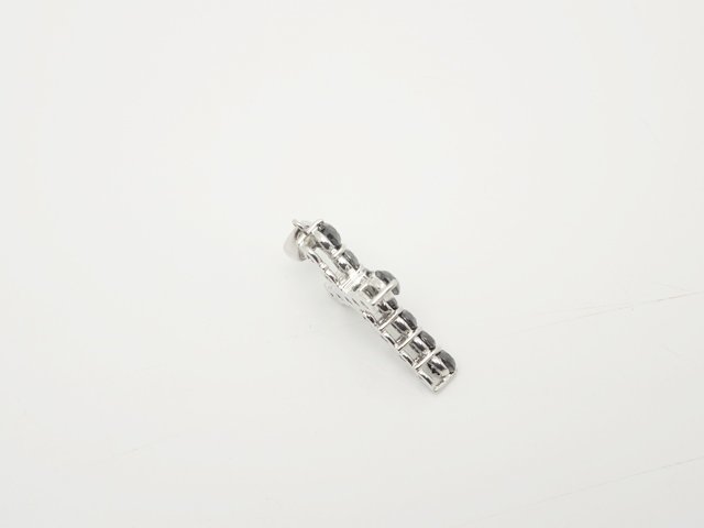 K18WG ブラッグダイヤモンド 2.85ct クロス ペンダントヘッド
