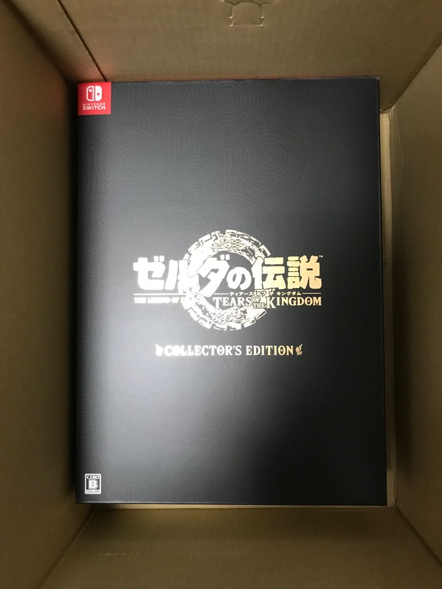 ニンテンドースイッチソフト　ゼルダの伝説 ティアーズ オブ ザ キングダム Collector's Edition 