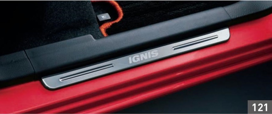 イグニス IGNIS FF21S：純正 サイドシルスカッフ 1台分（4枚）セット