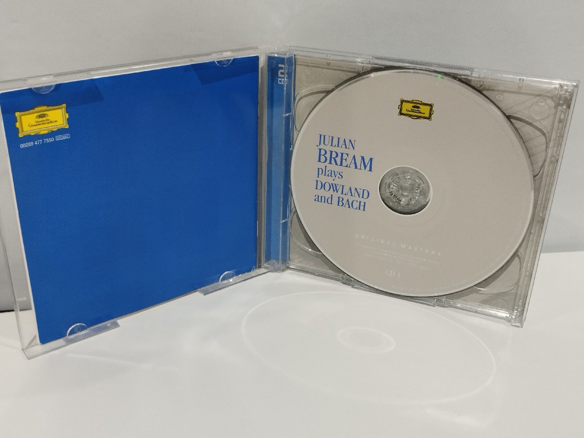 【CD/2枚組】JULIAN BREAM plays DOWLAND and BACH/ジュリアン・ブリーム・プレイズ・ダウランド・アンド・バッハ 【ac03】_画像4
