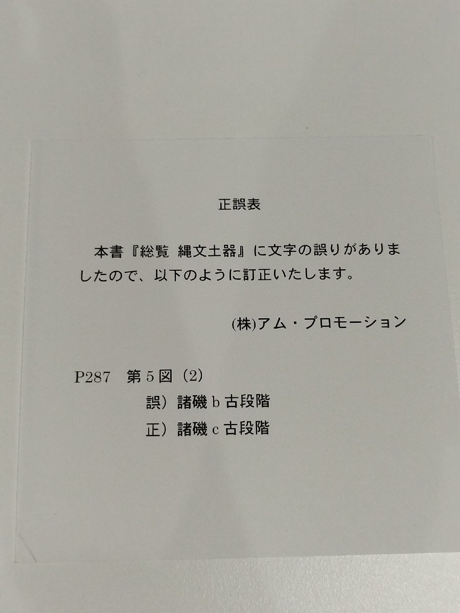 希少】総覧 縄文土器 小林達雄 アム・プロモーション 2008年発行 希少】総覧 縄文土器 小林達雄 アム・プロモーション 2008年発行
